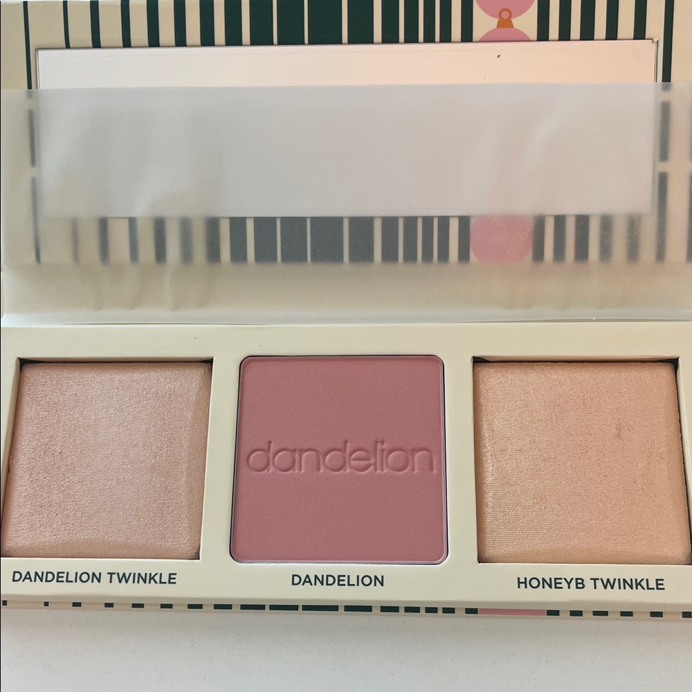 Benefit Cosmetics TWINKLE N JINGLE FULL SIZE BLUSH & HIGHLIGHT PALETTE NEW